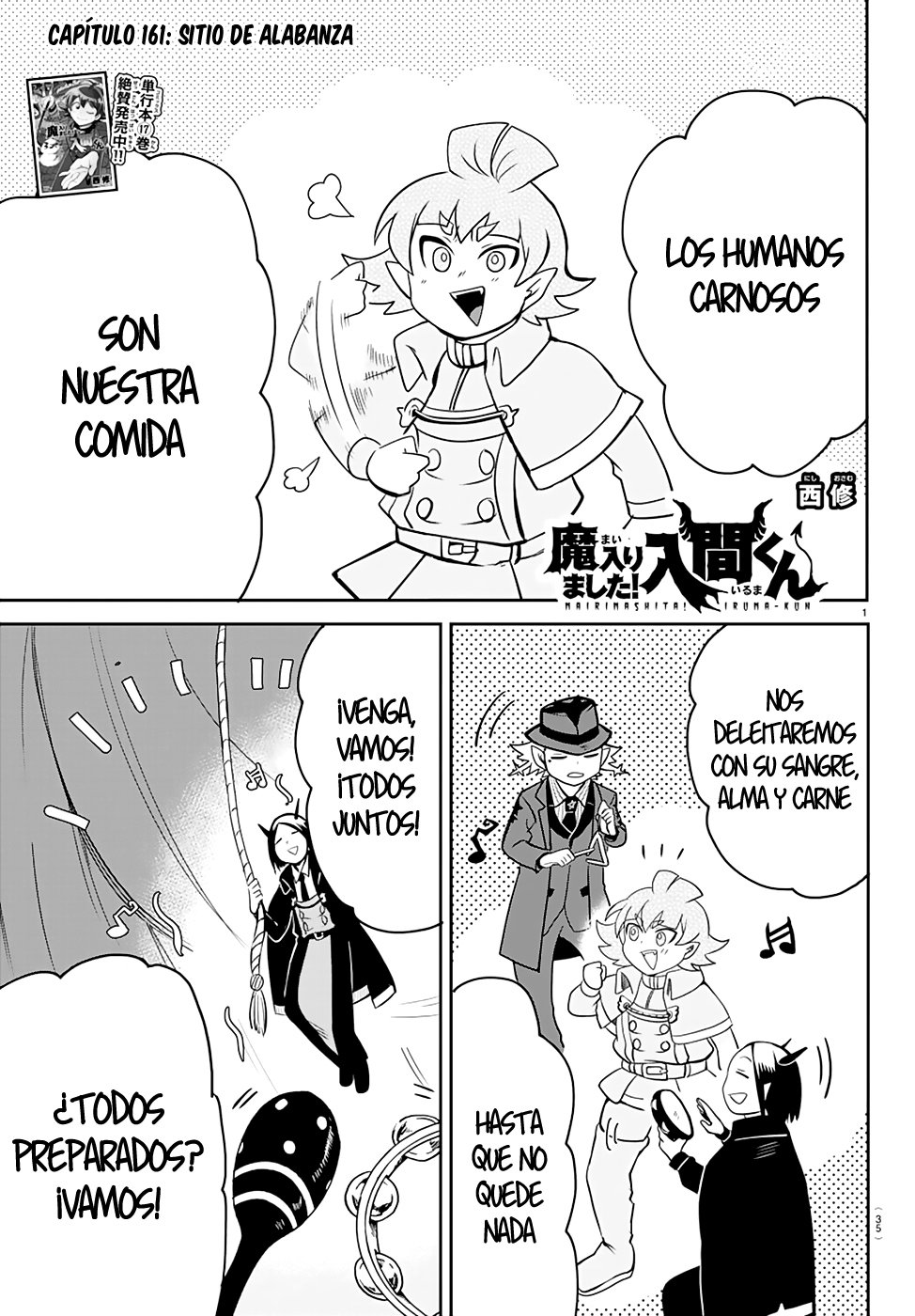 Mairimashita! Iruma-kun Capítulo 161 - Página 3 en español