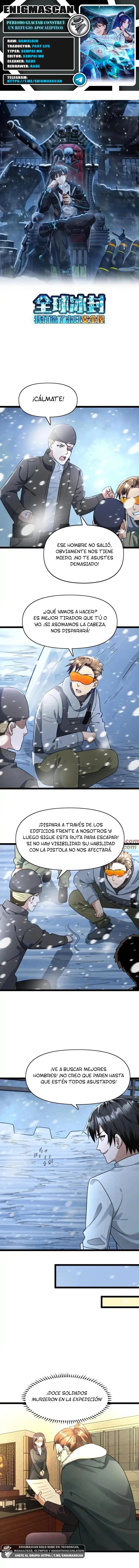 Periodo Glaciar: Construí un Refugio Apocalíptico Capítulo 194 - Página 1 en español